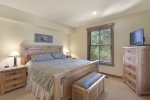 Lodges 1120- Second Bedroom with a Comfortable King Size Bed 